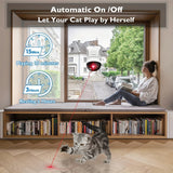 Load image into Gallery viewer, USB Rechargeable Interactive Laser Pointer - Automatic Cat Toys for Indoor Cats/Kittens/Dogs - 3 Sport Modes, Hang or Place, Holiday Gifts, Christmas Gifts