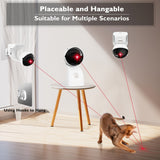 Load image into Gallery viewer, USB Rechargeable Interactive Laser Pointer - Automatic Cat Toys for Indoor Cats/Kittens/Dogs - 3 Sport Modes, Hang or Place, Holiday Gifts, Christmas Gifts