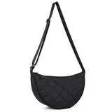 Load image into Gallery viewer, Waist Half Moon Belt Bag Solid Color Crossbody Bag Large Capacity