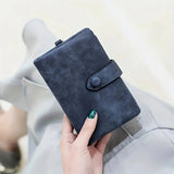 Load image into Gallery viewer, Tri-fold Short Women Wallets with Coin Zipper Pocket Minimalist