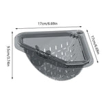 Load image into Gallery viewer, Sink Food Catcher Basket Magnetic Suction Drainage Triangle