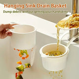 Load image into Gallery viewer, Press-Type Drain Basket: Food Strainer &amp; Sink Organizer