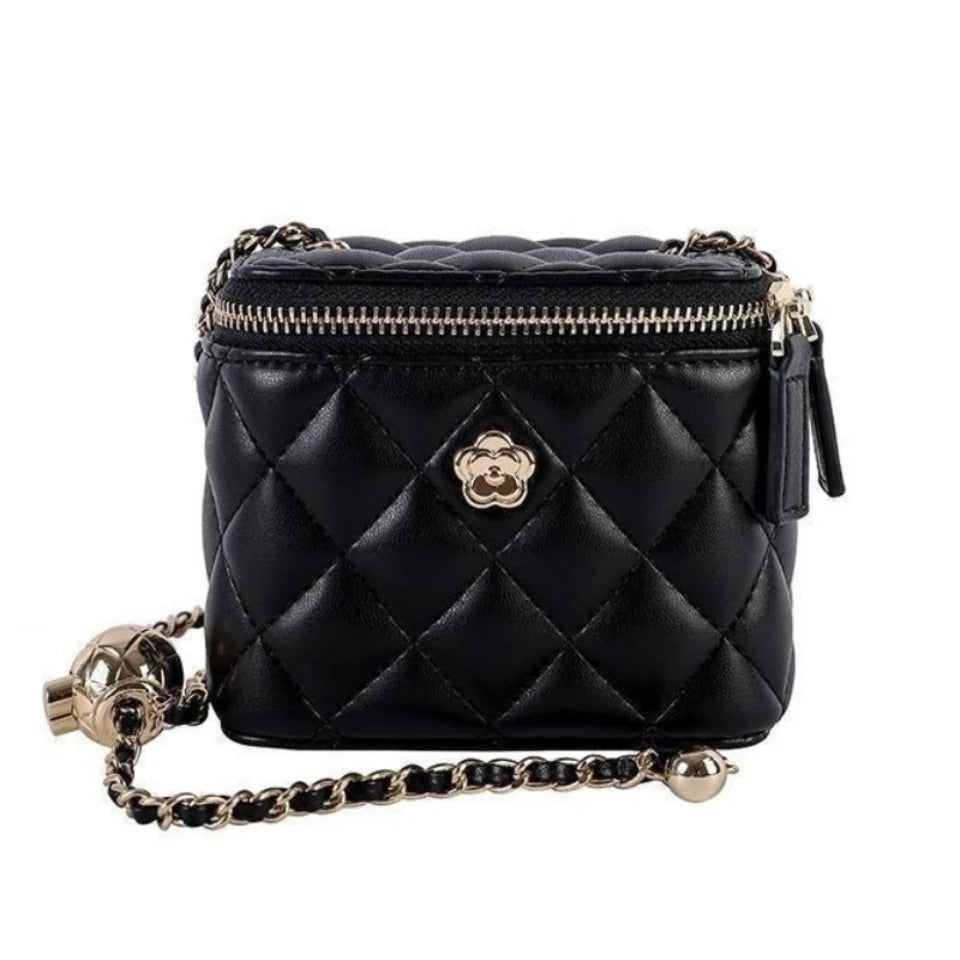 New Mini Quilted Chain Diamond Checkered Women's Crossbody Bag