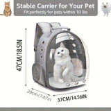Load image into Gallery viewer, [Portable Backpack Cat Bag] Pet Bag Cat Bag New Double Shoulder Space Capsule Portable Backpack Cat Bag