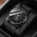 Load image into Gallery viewer, All-matching Simple And High-end Elegant Cool Ultra-thin Calendar Quartz Watch