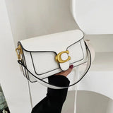 Load image into Gallery viewer, Fashionable underarm shoulder bag with two shoulder straps