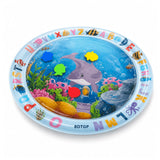 Load image into Gallery viewer, [Pet Water Play Mat] BDTGP Pet Water Play Mat for Cats And Dogs, Inflatable Ocean-Themed Toy with Floating Shapes, Indoor And Shaded Outdoor Activity Mat, Without Battery