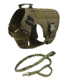 Load image into Gallery viewer, Fast Shipping Military Dog Tactical Harness and Leash Set