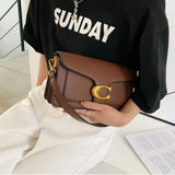 Load image into Gallery viewer, Fashionable underarm shoulder bag with two shoulder straps