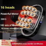 Load image into Gallery viewer, Muscle Relaxation Massager Multi-head Massage Gun Deep Tissue Body Fitness Muscle Electric Relax Massager For Back Shoulders Legs Foot 16 Heads