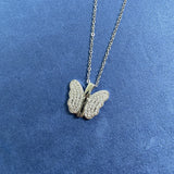 Load image into Gallery viewer, Fashion Jewelry Butterfly Necklace Female Pendant Titanium Steel Clavicle Chain