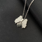 Load image into Gallery viewer, Fashion Jewelry Butterfly Necklace Female Pendant Titanium Steel Clavicle Chain