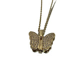 Load image into Gallery viewer, Fashion Jewelry Butterfly Necklace Female Pendant Titanium Steel Clavicle Chain