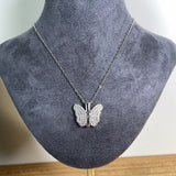 Load image into Gallery viewer, Fashion Jewelry Butterfly Necklace Female Pendant Titanium Steel Clavicle Chain