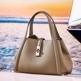 Load image into Gallery viewer, Fashionable Korean-style Large-capacity Leather Handbag
