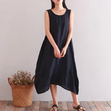 Load image into Gallery viewer, Woman Dress Vestidos Robe Elbise Loose Plus Size