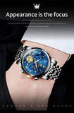 Load image into Gallery viewer, OLEVS Quartz Couple Watch Luxury Brand Waterproof Lunar