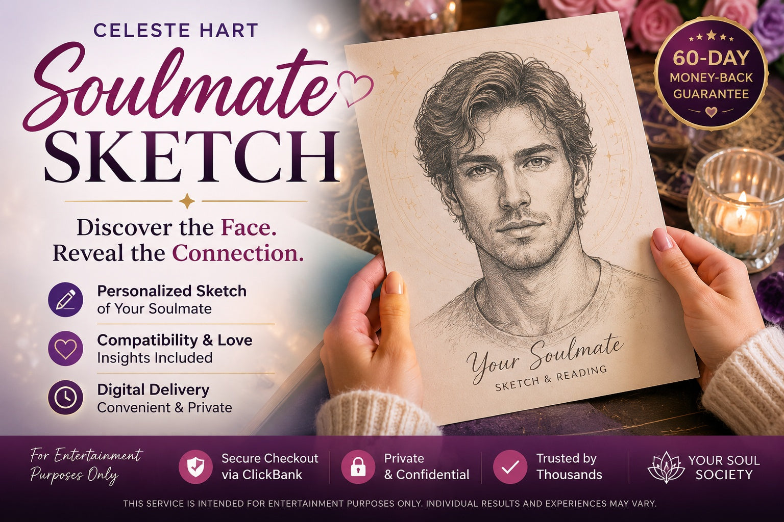Celeste Hart - Soulmate Sketch  Spirituality, New Age & Alternative Beliefs/Astrology