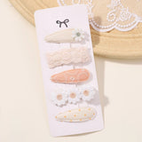 Load image into Gallery viewer, 5Pcs BB Clips Set for Children Hair Accessories Sweet Hair bangs