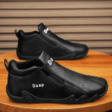 Load image into Gallery viewer, Luxury Round Toe Men Ankle Boots Light Slip