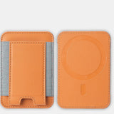Load image into Gallery viewer, For Magsafe Card Holder Wallet Elastic Leather Pattern Case For iPhone 16 15 12 13 14 17Pro Max S25 Ultra Magnet Phone Bag Cover