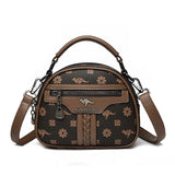 Load image into Gallery viewer, Genuine Brnad Top Quality Leather Small Tote Shoulder Bags for Women New Messenger Bags Designer Crossbody Bag Two Layers Sac