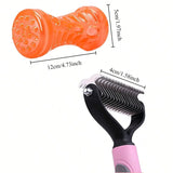 Load image into Gallery viewer, Professional Pet Cat Hair Removal Comb Brush Cat Dog Grooming Shedding Tools Double Sided Pet Grooming Comb for Pet Care