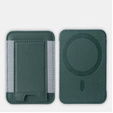 Load image into Gallery viewer, For Magsafe Card Holder Wallet Elastic Leather Pattern Case For iPhone 16 15 12 13 14 17Pro Max S25 Ultra Magnet Phone Bag Cover