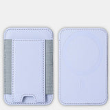 Load image into Gallery viewer, For Magsafe Card Holder Wallet Elastic Leather Pattern Case For iPhone 16 15 12 13 14 17Pro Max S25 Ultra Magnet Phone Bag Cover
