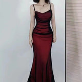 Load image into Gallery viewer, Elegant Women's Party Maxi Dresses Sexy Skinny Backless Spaghetti Strap Dress Female Summer Birthday Evening Club Long Dress