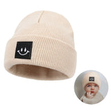 Load image into Gallery viewer, Kids Autumn Winter Hats for Newborn Crochet Beanie Toddler Boy