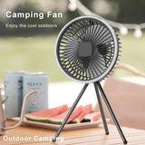 Load image into Gallery viewer, USB Rechargeable Wireless Ceiling Electric Fan With LED light For Home