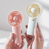 Load image into Gallery viewer, Pocket Size Low Noise Small Electric Fan Student Gift Outdoor Fan