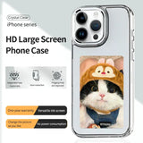 Load image into Gallery viewer, AERMY NFC Phone Case Crystal Clear Style Smart E Ink Screen Phone Cover for IPhone 13 14 15 16 Por Max Plus