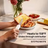 Load image into Gallery viewer, Heated Butter Table-knife Wireless Heated Electric Spreader For Cold Butter &amp; Cheese Effortlessly Soften &amp; Apply With Dual Heat