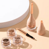 Load image into Gallery viewer, 3Pcs Set Eye Makeup Set 6 Colors Eyebrow Pomade
