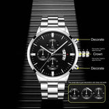 Load image into Gallery viewer, Fashion Men Luxury Calendar Quartz Wrist Watch