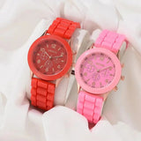 Load image into Gallery viewer, 2Pcs Luxury Women's Watch Set Fashion Luxury Elegant Alloy