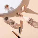 Load image into Gallery viewer, 3Pcs Set Eye Makeup Set 6 Colors Eyebrow Pomade