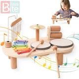 Load image into Gallery viewer, Baby Educational Toys Wooden Aeolian Bells Montessori Children's