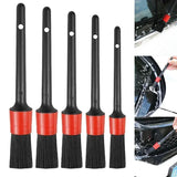 Load image into Gallery viewer, Portable Car Wheel Tire Detailing Brushes Car Wheel Rim Cleaning Maintenance Tool Kit Car Bicycle Motorcycle Cleaning Tools