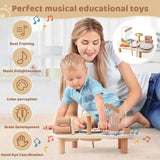 Load image into Gallery viewer, Baby Educational Toys Wooden Aeolian Bells Montessori Children's