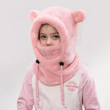 Load image into Gallery viewer, Face Cover Helmet Cap For Children Cold-proof Warm Balaclava