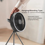 Load image into Gallery viewer, USB Rechargeable Wireless Ceiling Electric Fan With LED light For Home