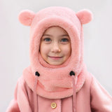 Load image into Gallery viewer, Face Cover Helmet Cap For Children Cold-proof Warm Balaclava