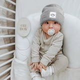 Load image into Gallery viewer, Kids Autumn Winter Hats for Newborn Crochet Beanie Toddler Boy