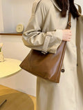 Load image into Gallery viewer, Large Capacity Solid Color Women's Shoulder Bag, Multifunctional Crossbody Bag, Women's Shoulder Tote Bag, Large Capacity Crossbody Tote Bag, Casual Work Bag