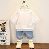 Load image into Gallery viewer, New Summer Baby Boy Kids Clothes Children Clothing Suit Tops