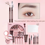 Load image into Gallery viewer, HiVi Makeup Gift Box Powder Glue Record Limited Lipstick