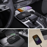 Load image into Gallery viewer, Bonola Silicone Car Wireless Charger Non-Slip Pad for iPhone 17/16/15/14/13 Series Induction Fast Wireless Charging for Samsung